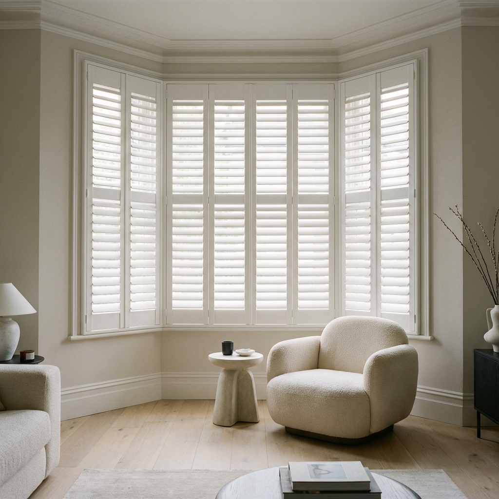 BAY WINDOW SHUTTERS.