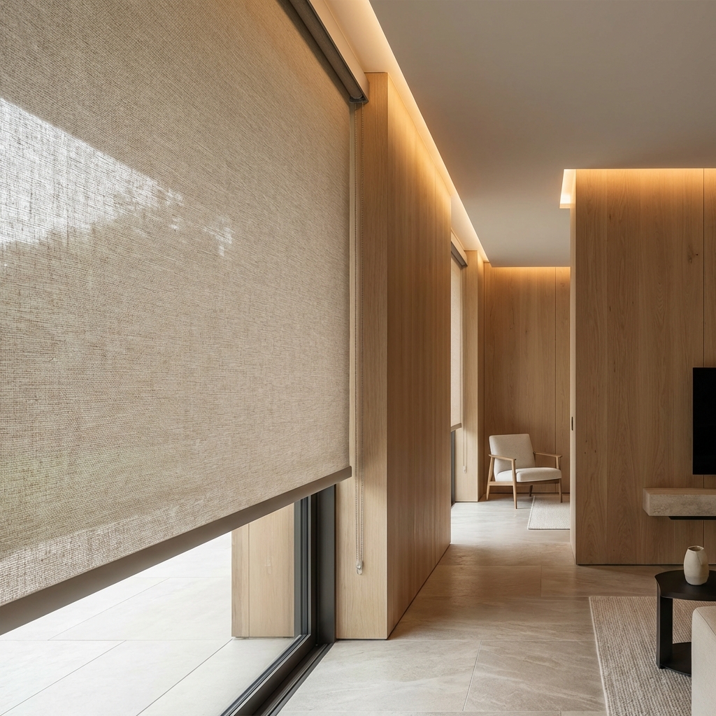 ROLLER BLINDS.