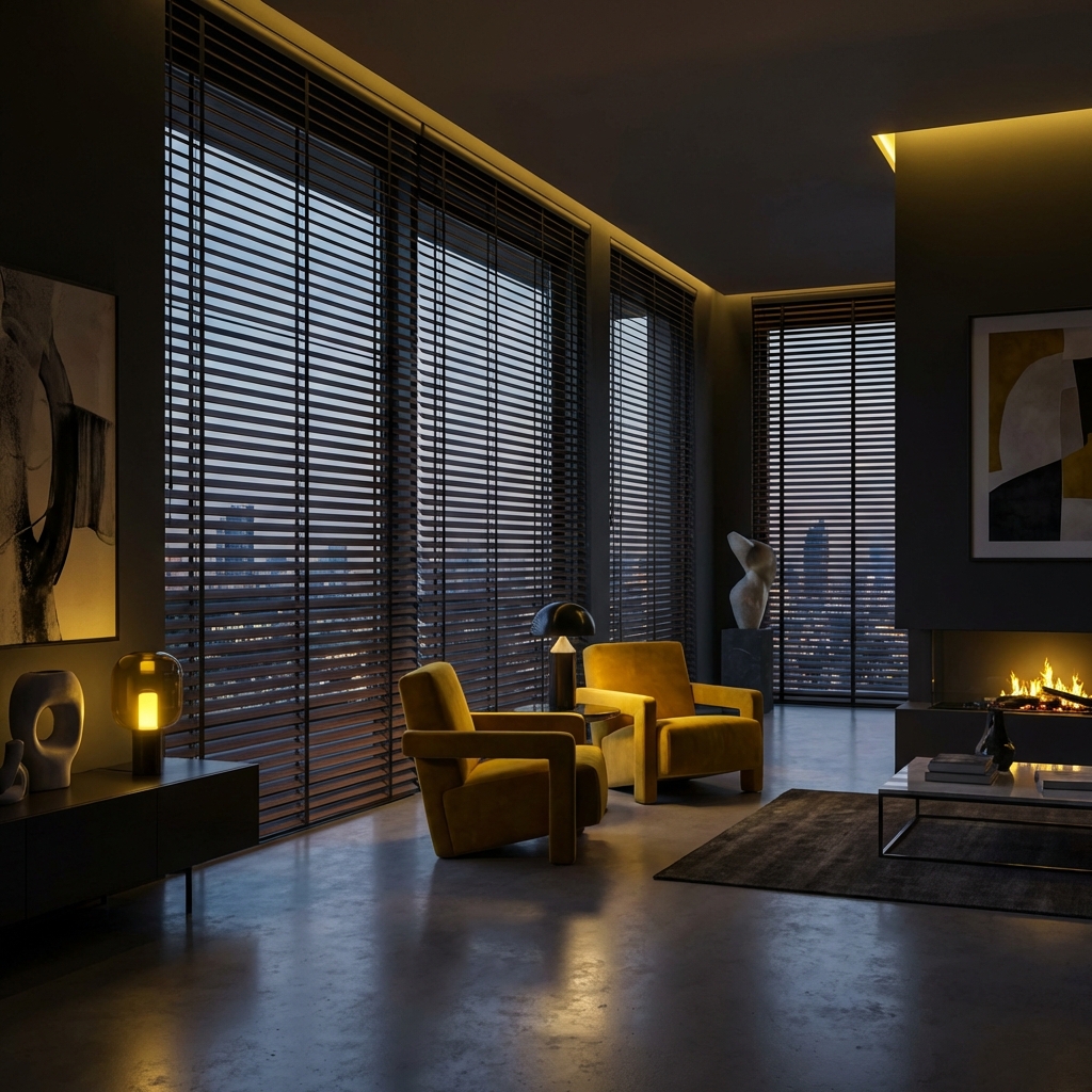 VENETIAN BLINDS.